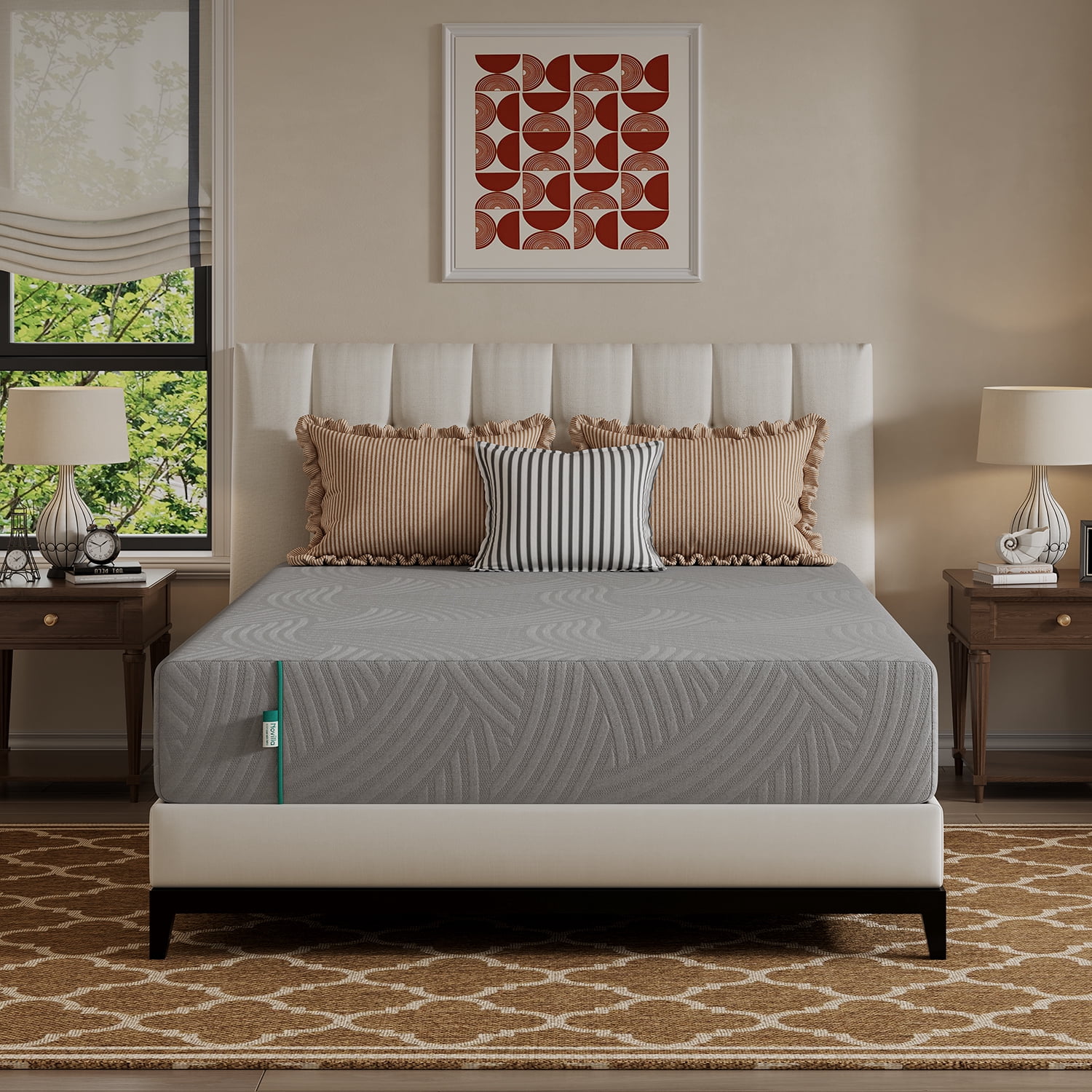 Novilla Atease 12" Full Size Medium Adult Memory Foam Mattress
