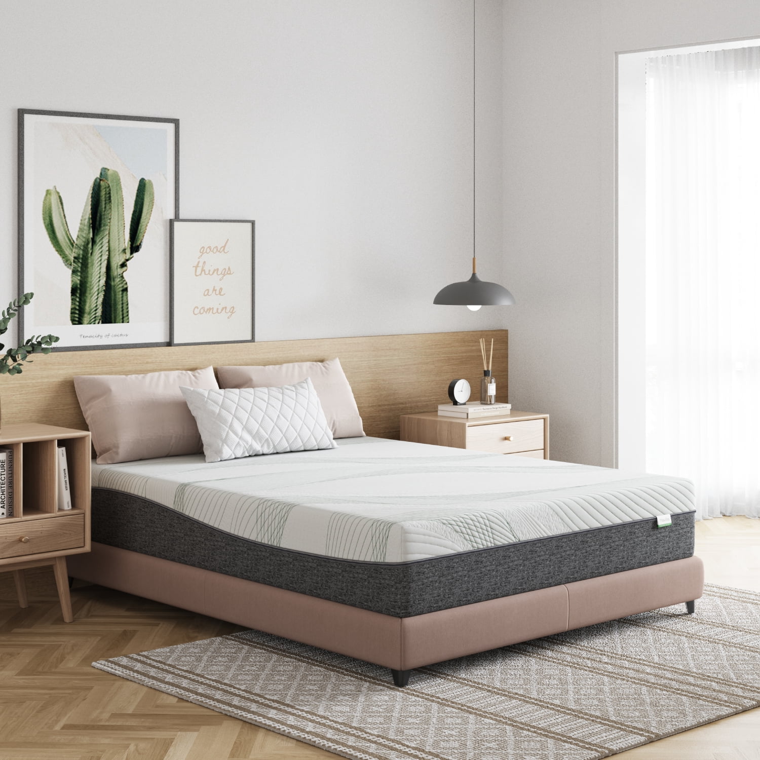 Novilla Delight 12 inch Adult Pressure Relief Gel Memory Foam Mattress