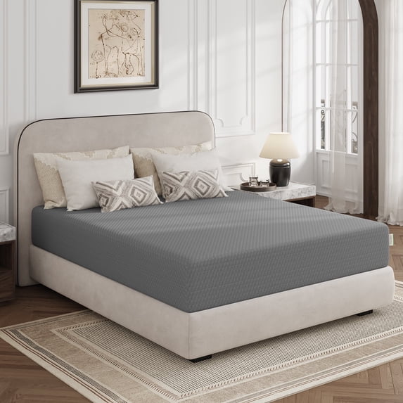Novilla Full Mattress, 12 Inch Full Size Memory Foam Mattress for Cool Night Sleep & Pressure Relief, Wave Airflow Foam Mattresses for Heat Dissipation, CertiPUR-US Certified Mattresses in a Box