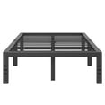 thumbnail image 1 of Novilla Full Size Bed Frame, 14 Inch Metal Platform Bed Frame King Size with Storage Space Under Bed, Heavy Duty Steel Slat Support, Easy Assembly, No Box Spring Needed, Black, 1 of 1