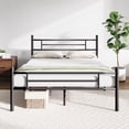thumbnail image 1 of Novilla Full Size Bed Frame with Headboard and Footboard, 14 Inch Metal Platform Bed Frame, Under Bed Storage, Strong Metal Slats Support, Mattress Foundation No Box Spring Needed, 1 of 7