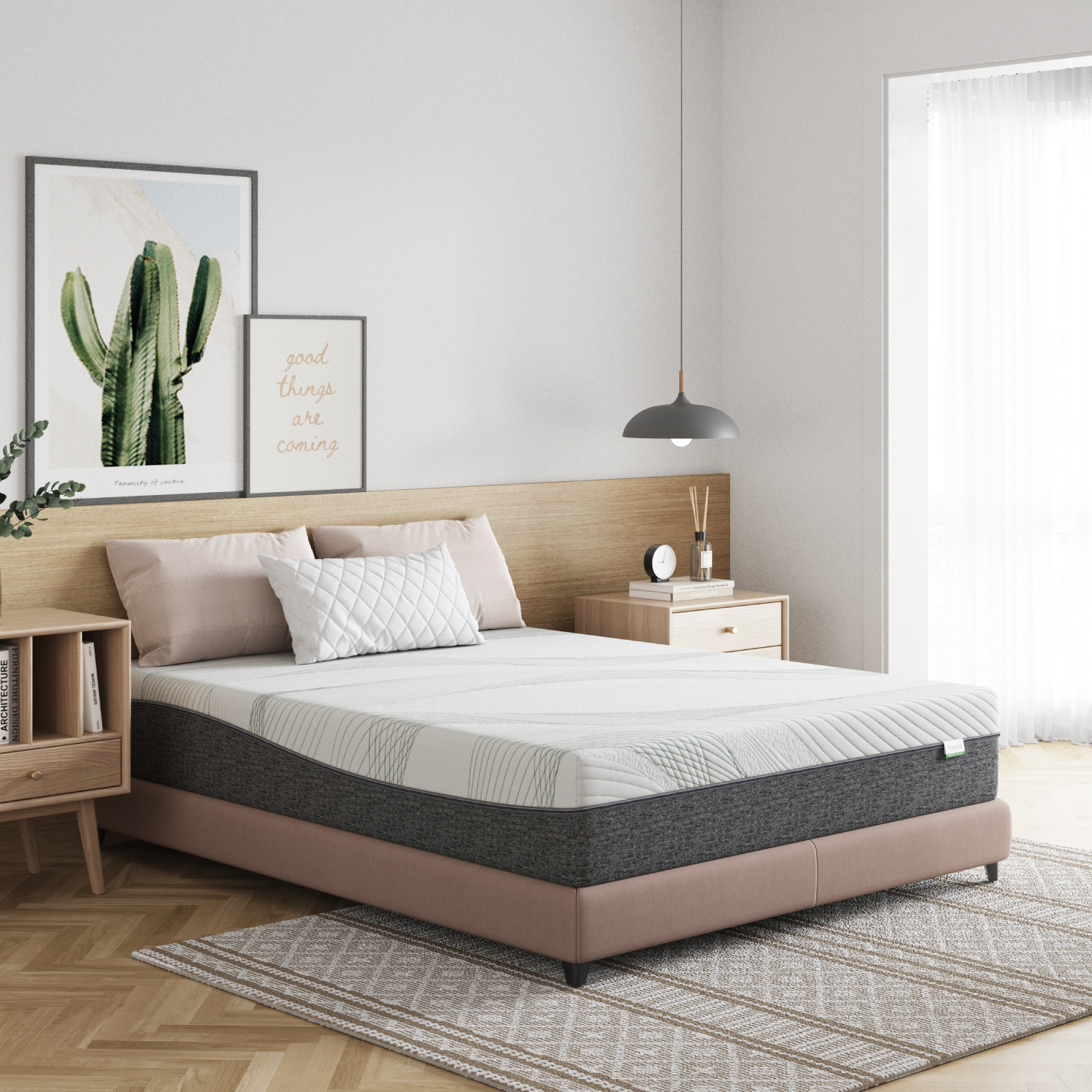 Novilla King Mattress 12 Inch Cooling Gel Memory Foam Mattress in a Box