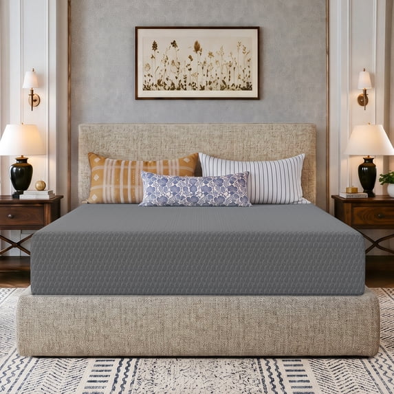 Avenco Lumina 14" Medium Adult Cooling Gel Memory Foam Mattress, King Size