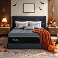 thumbnail image 1 of Novilla PoemEase 14 Inch Queen Size Cooling Hybrid Mattress, Graphene Fabric, Gel Memory Foam, Temperature Balance, Full-Body Support, Pocket Springs, Reinforced Edges, 1 of 19