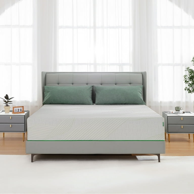 Novilla Rejuvenate 12 inch Adult Gel Memory Foam Mattress for Cool Sleep King Size