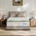 thumbnail image 1 of Novilla Snowfall 14 inch Full Size Mattress in a Box, Hybrid Medium Support Mattresses, Pocket Spring and CertiPUR-US, Pressure Relief & Motion Isolation, 1 of 23
