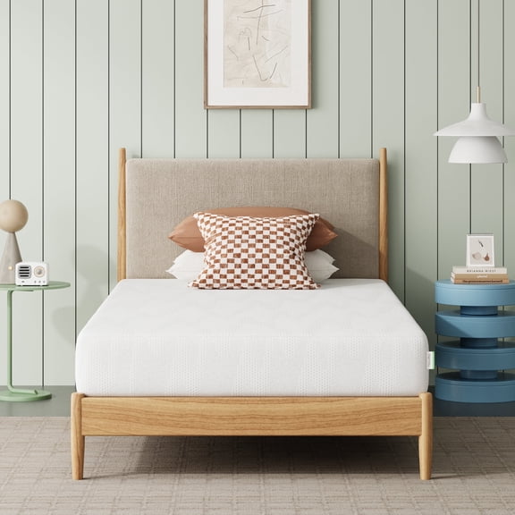 Novilla Twin Bed Mattress, 8 Inch Twin Size Mattress with Gel Memory Foam for Cooling Night Sleep, Pressure Relief & Comfort, CertiPUR-US Certified