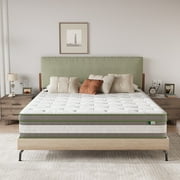 Novilla Vitality 12" Cool Sleep Adult Gel Memory Foam Innerspring Hybrid Mattress, Full Size
