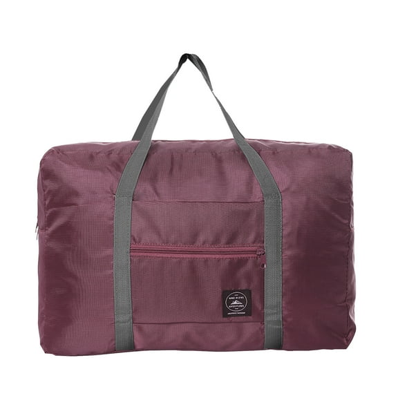 Novilon Women's 8.70" Foldable Travel Duffel Bag, Wine