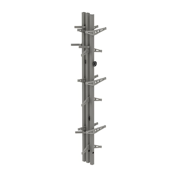 NOVIX Raider Aluminum 12 ft Climbing Stick with durable VersaLocks, Classic