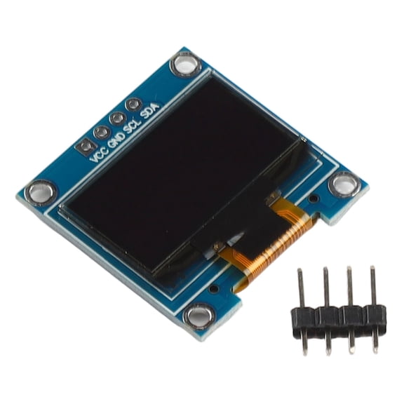 Novixy 0.96 Inch OLED Display Module 128x64 IIC Screen Yellow Blue White for Arduino ESP32 ESP8266 Projects 3.3V-5V