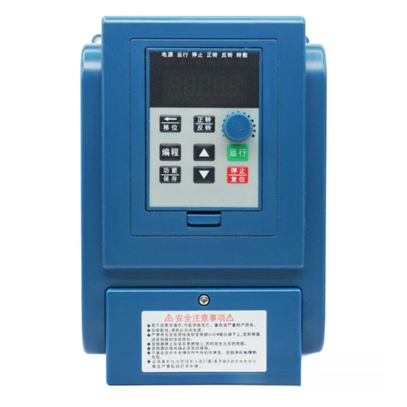 Novixy 1.5KW Variable Frequency Drive 380V 3-Phase VFD Controller for Motor Speed Regulation with PWM Technology and Built-in Filter