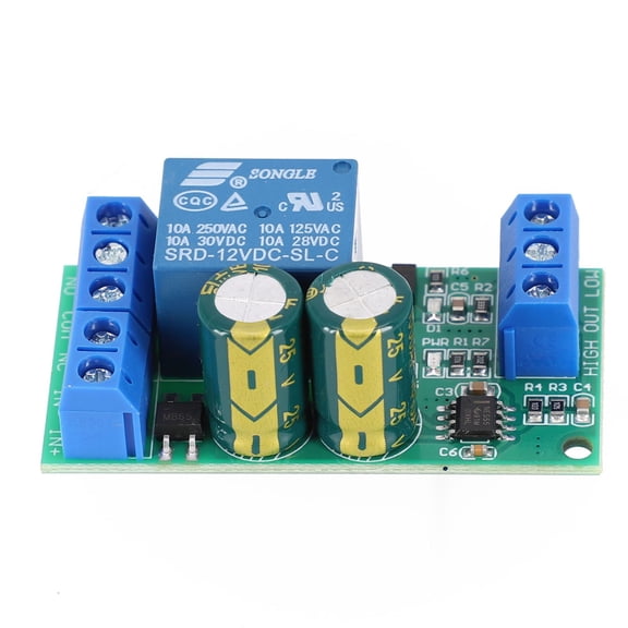 Novixy 12V Automatic Water Level Controller Sensor Switch with Relay Board for Aquarium Fish Tank and Home Water tower Supply