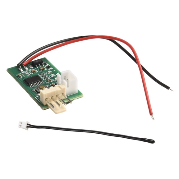 Novixy 12V PWM Fan Controller for PC, 4-Pin Temperature Regulator Governor Module, DC 8-18V Auto Speed Control with Wiring for Computer Case Cooling