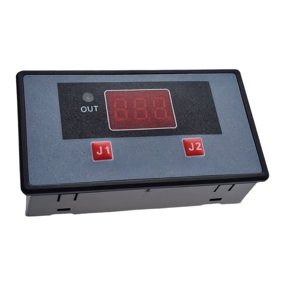 Novixy 12V Undervoltage Protection Controller with 20A Relay, Low Voltage Cut Off Switch JY601, Adjustable Delay Module for Auto Battery System