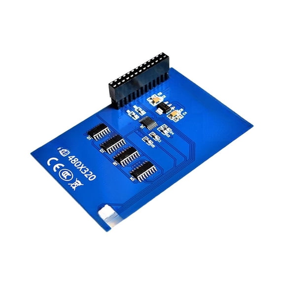 Novixy 3.5 Inch Resistive Touch Screen LCD Display Module 480x320 Resolution Compatible with Raspberry Pi for DIY Projects and Embedded Systems