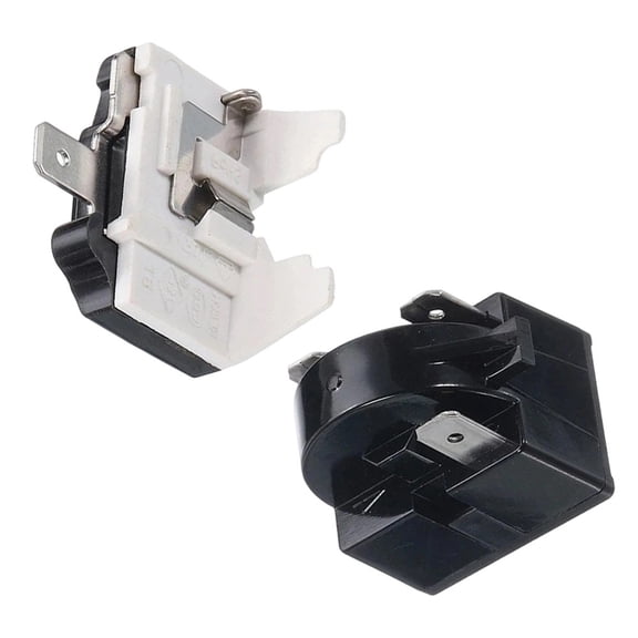 Novixy 3 Pin PTC Starter Relay and Overload Protector for Refrigerator Compressor, 47 Ohm Starting Device for Freezer Beverage Cooler Motor Thermal Protection