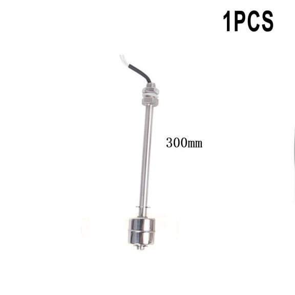 Novixy 304 Stainless Steel Float Switch for Water Level Control, Automatic Liquid Sensor with Vertical Mount, 240V AC 10W-50W Rating for Tank Pump Alarm