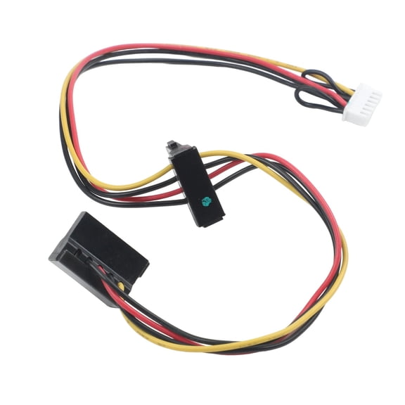 Novixy 6Pin to 2-Port SATA Power Cable for Acer Motherboard, 37cm HDD Connector Cord with Metal Contacts for Stable Data Transfer and Easy Installation