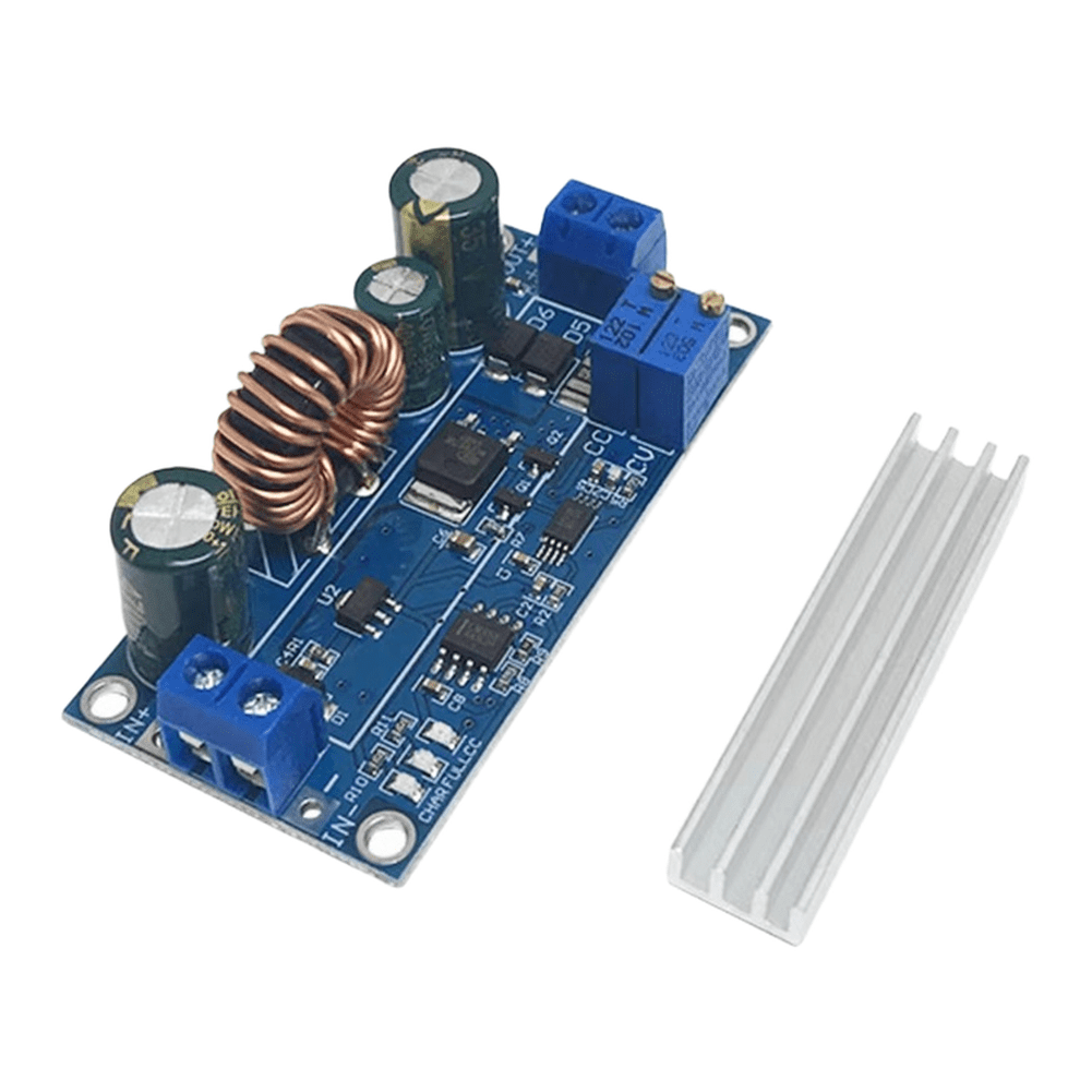 Novixy Adjustable DC-DC Buck Boost Converter Module, 5-30V Input to 0.5-30V Output, 3A 60W Step Up Down Power Supply with CV CC Mode for LED Battery Charging