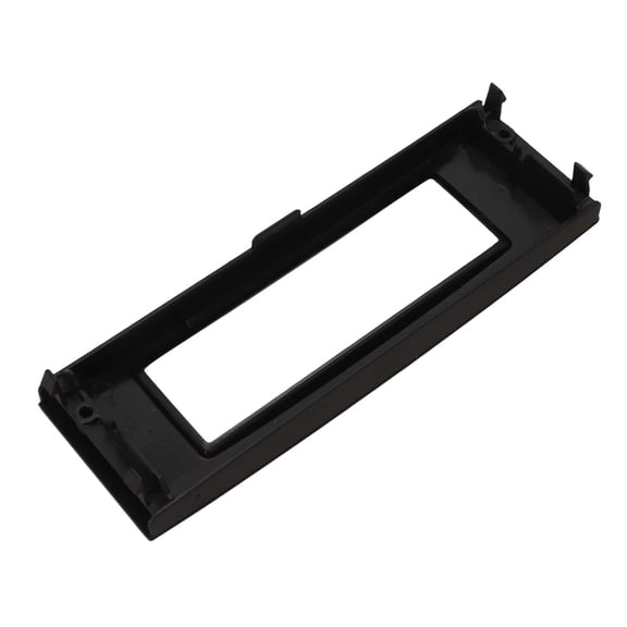 Novixy Black Plastic Car Stereo Trim Panel CD Player Bezel Frame for Peugeot 207 Radio Screen Housing Case Interior Upgrade 7.36x2.36 Inch