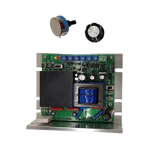 Novixy DC Motor Speed Controller 110V 230V AC Input, 10A 500W 1000W Drive with Torque Control, Dual Closed-Loop PI Regulation for PM and DC Torque Motors