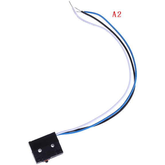 Novixy IP67 Waterproof Changeover Switch 5A 125VAC Mini Three-Wire Micro Switch for Harsh Environments, Compact 15.5x6x17mm Black