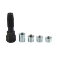 Head Reaming Novixy M14x1.25 Spark Plug Thread Repair Kit, Steel Rethreader Tap Tool ...