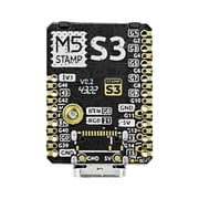 Novixy M5Stack M5Stamp S3 Module ESP32-S3 Development Board with 8MB Flash, 2.4G WiFi, 23 IO Ports, RGB LED, Type-C for IoT Projects