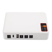 Novixy Mini DC UPS for Router and Modem, 12V/9V/5V Uninterruptible Power Supply with 7H Backup Battery, Multiple Ports for WiFi Security Camera