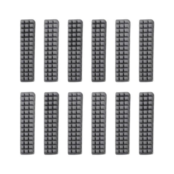 Novixy Novixy 12-Pack Silicone Nozzle Cleaning Brush for Bambu Lab A1 3D Printer, Heat-Resistant Wiper Accessory for Hotend Maintenance and Filament Removal, Grey