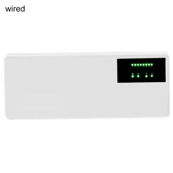 Novixy Novixy 8 Channel Hub Controller for Floor Heating System, Electric Valve Control Box with LCD Display, Wired/Wireless Thermostat Signal Processor for Gas Boiler, 16A 110-240V AC