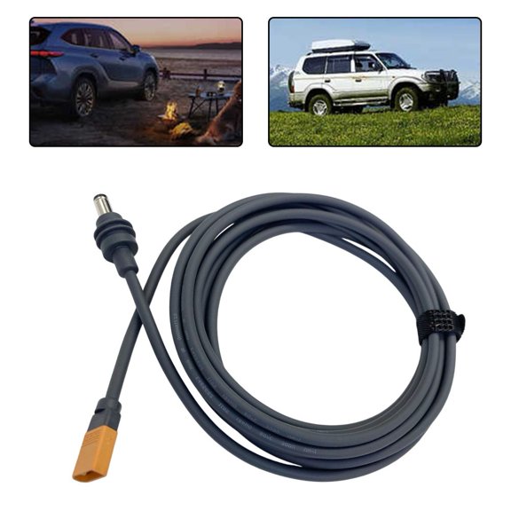 Novixy Novixy DC to XT30 Male Power Cable for Starlink Mini, 18AWG Adapter Cord for Portable Power Station, Gray 2M