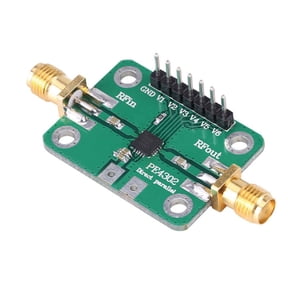 Novixy Novixy PE4302 Programmable RF Attenuator 1MHz-4GHz, 0-31.5dB Step 0.5dB, Parallel Immediate Mode, 50 Ohm SMA Female for CNC Signal Control