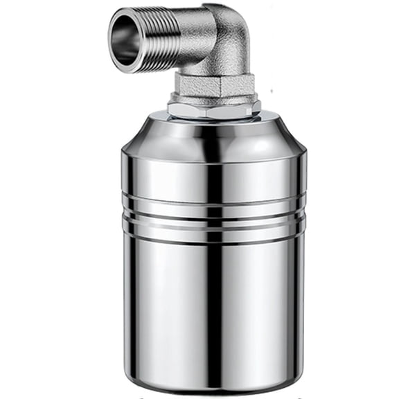 Novixy Stainless Steel Float Ball Valve Automatic Water Level Controller for Car Wash Tank Solar Heater 0.2-10KG Pressure Red
