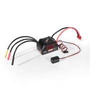 Novixy Waterproof 80A Brushless ESC for 1/10 Scale RC Car, Speed Controller with Cooling Fan & Program Port for Buggy Truck Monster