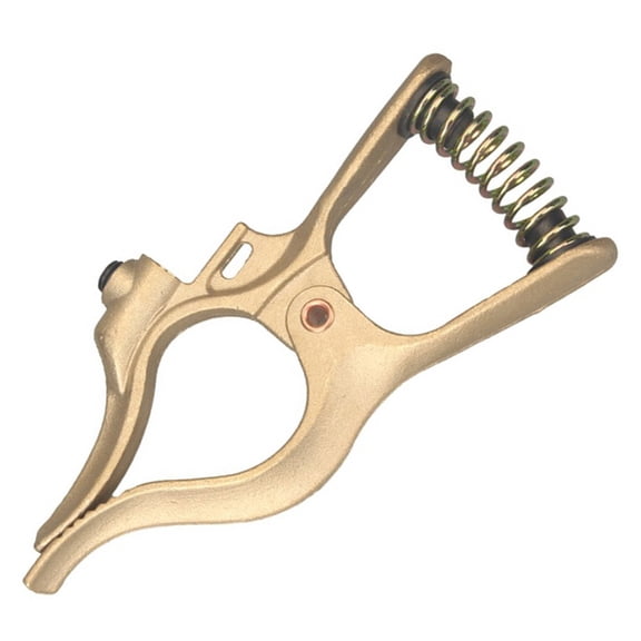Novixy Welding Ground Clamp, 500A Brass Welding Ground Grip Clip Duckbill Earth Clamp