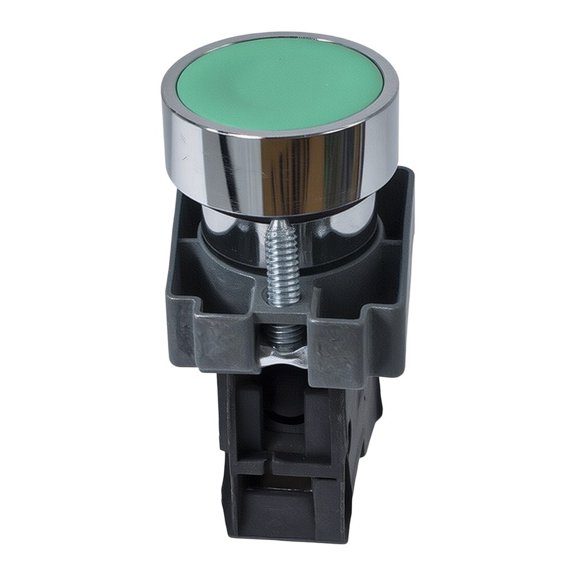Novixy Zinc Alloy Push Button Switch 22mm, Industrial Control Start Stop Key Switch with Indicator Light, IP40 Protection for -40°C to 85°C Environments