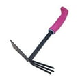 thumbnail image 1 of Novo Steel Cultivator Tiller Pink 11.81-Inchx2.76-Inch for Flower Vegetable, 1 of 2