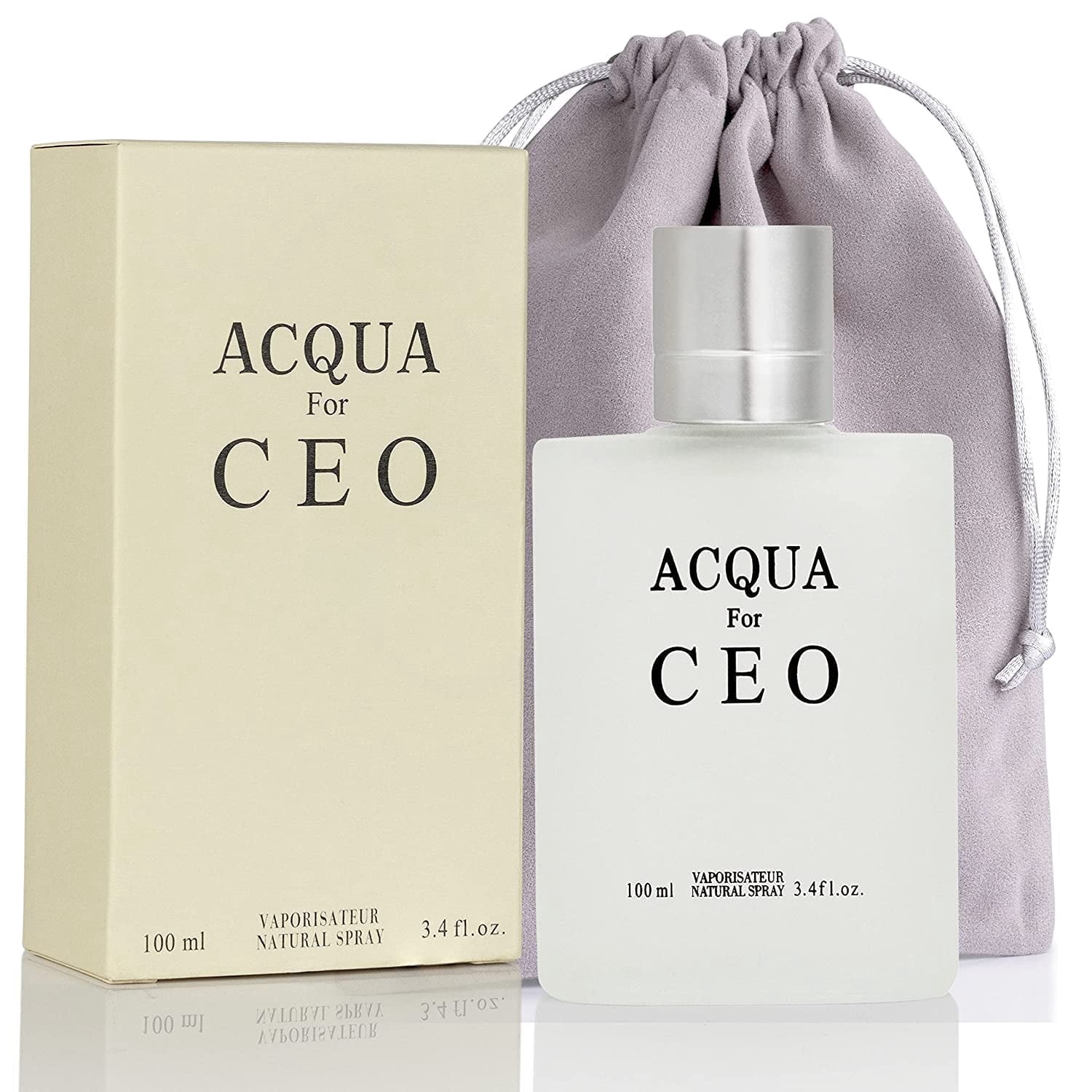 NovoGlow AQUA FOR CEO, Eau de Toilette Spray Perfume, Fragrance