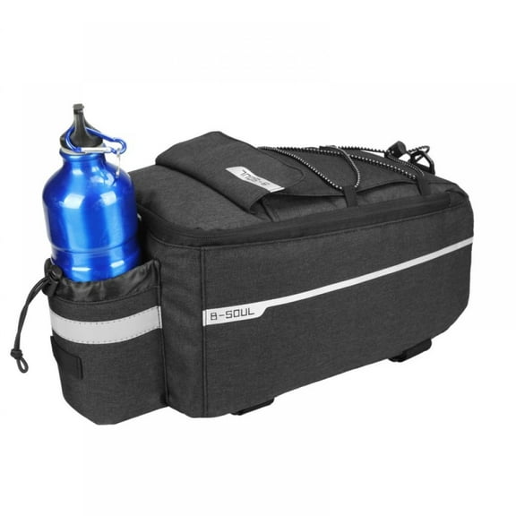 Novobey Bike Bag Insulation Thermal Insulation Trunk Cooler Package Bike Rear Rack Storage Luggage Bag Reflective MTB Bike Trunk Shoulder