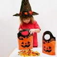 thumbnail image 1 of Novobey Halloween Candy Bags Trick or Treat Bags Goody Bags for Halloween Party Favors, 50 Pieces, 1 of 8