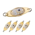 thumbnail image 1 of Novobey LED Fishing Lures Kit Deep Drop Fishing Lights LED Fishing Spoons Underwater Flasher Diamond Lights Trolling Lures Halibut Rig, 1 of 6