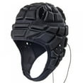 thumbnail image 1 of Novobey Soft Padded Helmet for Rugby Flag Football, Adjustable Soccer Goalie Headguard Headgear, Sports Goalkeeper Head Protection Kids Youth Adults, 1 of 6