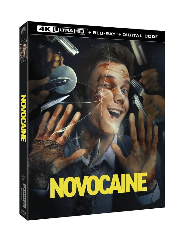 Novocaine (4K Ultra HD + Blu-ray + Digital Copy) Action, Paramount