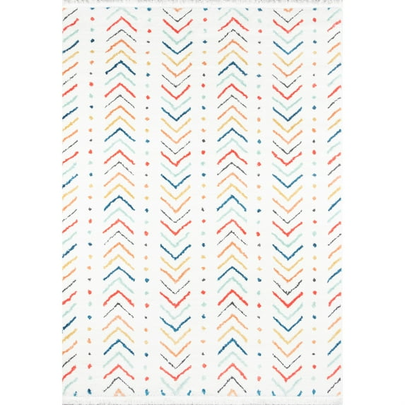 Novogratz Modern Runner Area Rug, Multi, 2'3" X 7'6" Runner