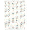 thumbnail image 1 of Novogratz FERRIFRR-3MTI3350 3 ft. 3 in. x 5 ft. Ferris Machine Made Modern Rectangle Area Rug, Multi Color, 1 of 6