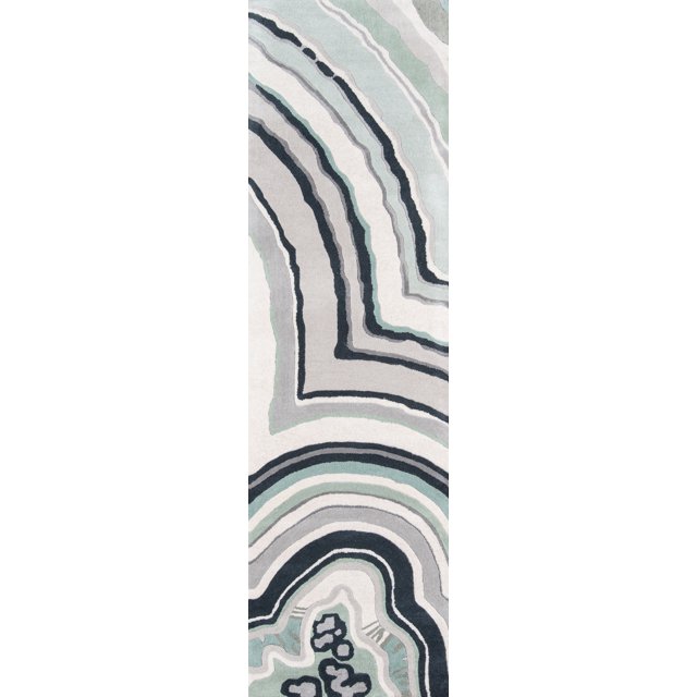 Novogratz Agate Rug, BLUE - Walmart.com