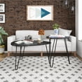 thumbnail image 1 of Novogratz Athena Nesting Tables, Black Faux Marble, 1 of 12