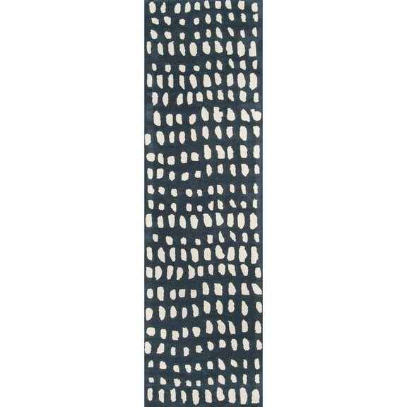 Novogratz Boho Dots Rug, BLUE